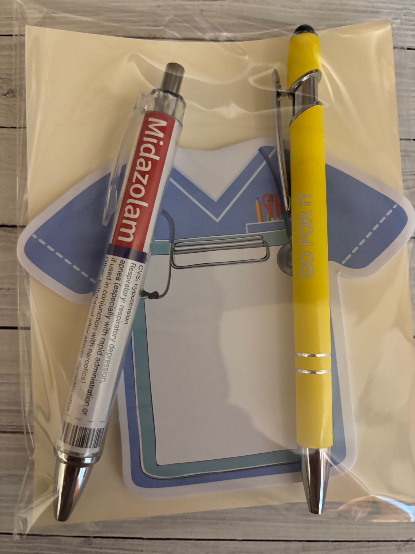 Pharmacy Pen & Note Pad