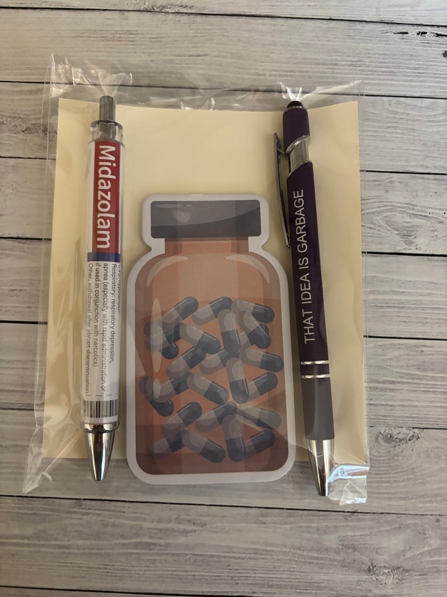 Pharmacy Pen & Note Pad