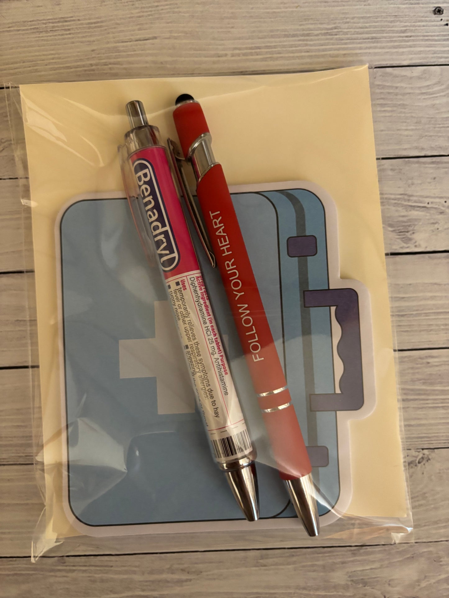 Pharmacy Pen & Note Pad