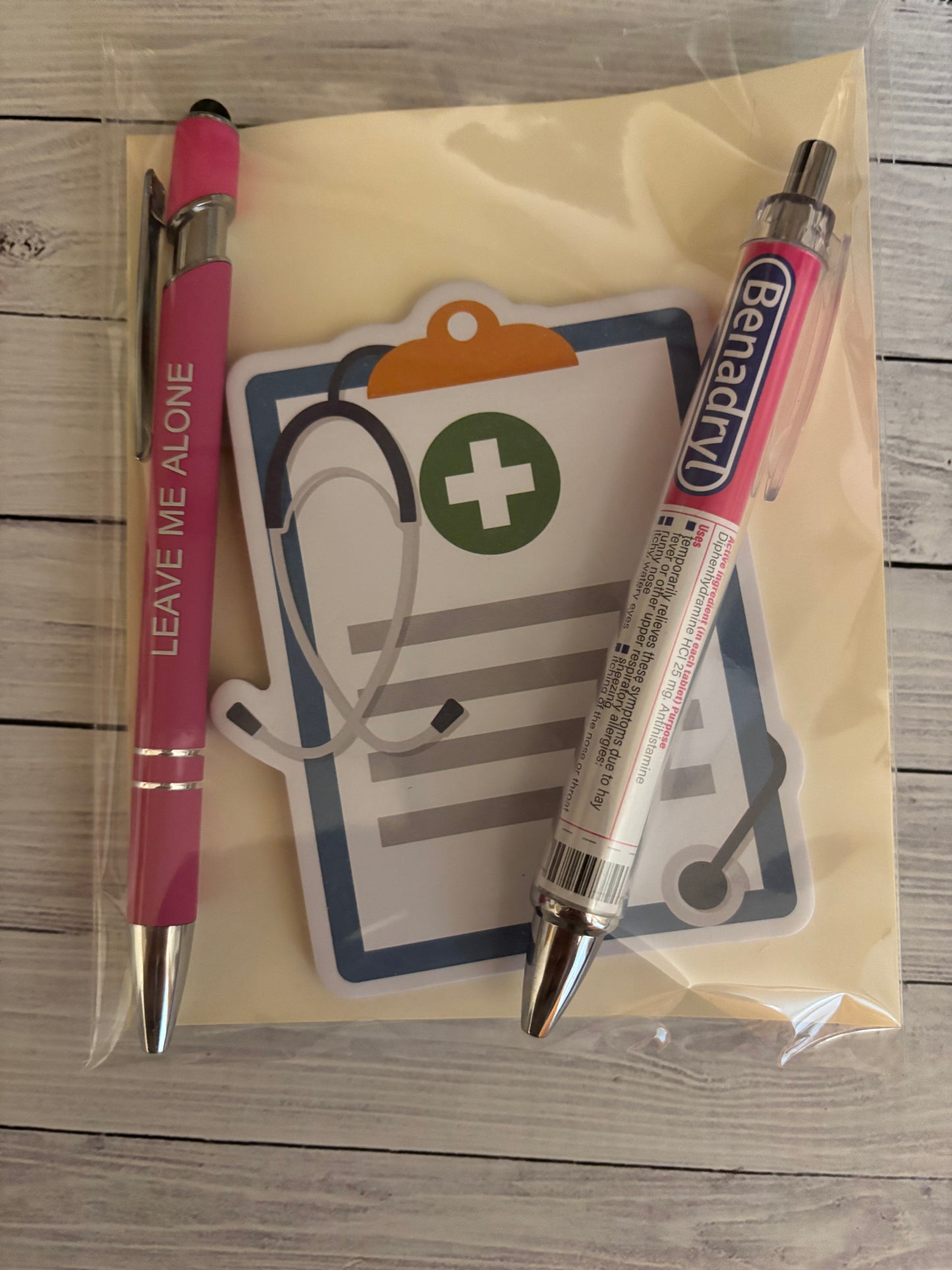 Pharmacy Pen & Note Pad