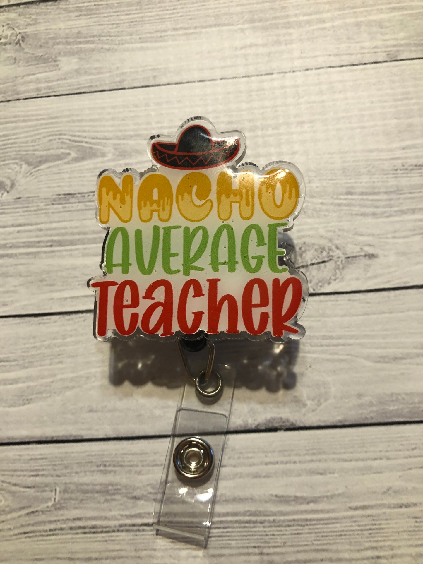 Teacher Badge reel